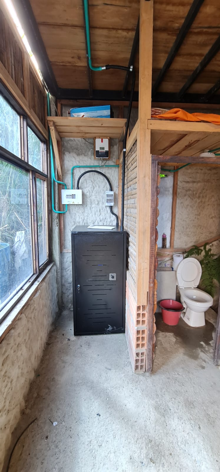 Almacenamiento off-grid